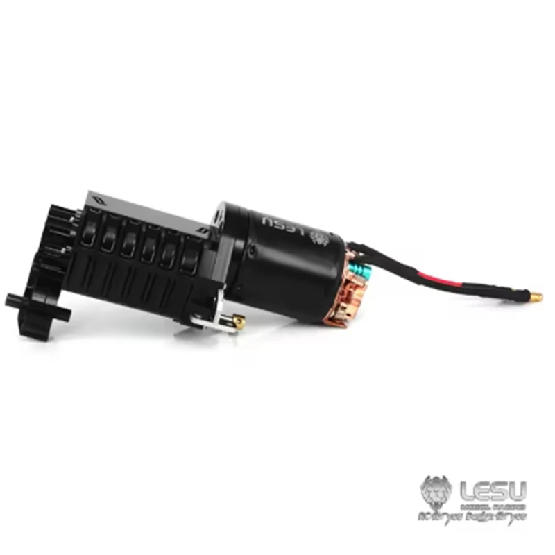 LESU Transmission Gearbox 3 Speed With Motor And Transfer Case F-5021-D For Tamiya 1/14 Tractor Truck Dumper Parts Accessories