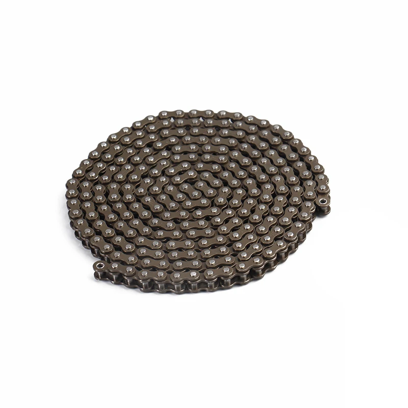 0.5/1/1.5/5/10Meters 04C-1 Roller Chain Pitch 6.35mm Carbon Steel Drive Chain Joints Industrial Transmission Single Row Chain