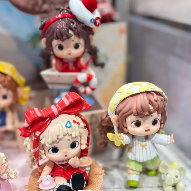 Heyone Furfur Seria Happy Collection Mystery Box Kawaii Dekoracja na Biurko Figurka Anime Niespodzianka Prezent Urodzinowy dla Dziewczyn