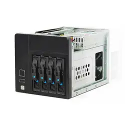 Chasis nas de 4 discos FLEX power USB, caja de servidor de enchufe en caliente, Ordenador de oficina para estudiantes en casa, mini itx, I3, i5, 8G, 16G, servidor de almacenamiento