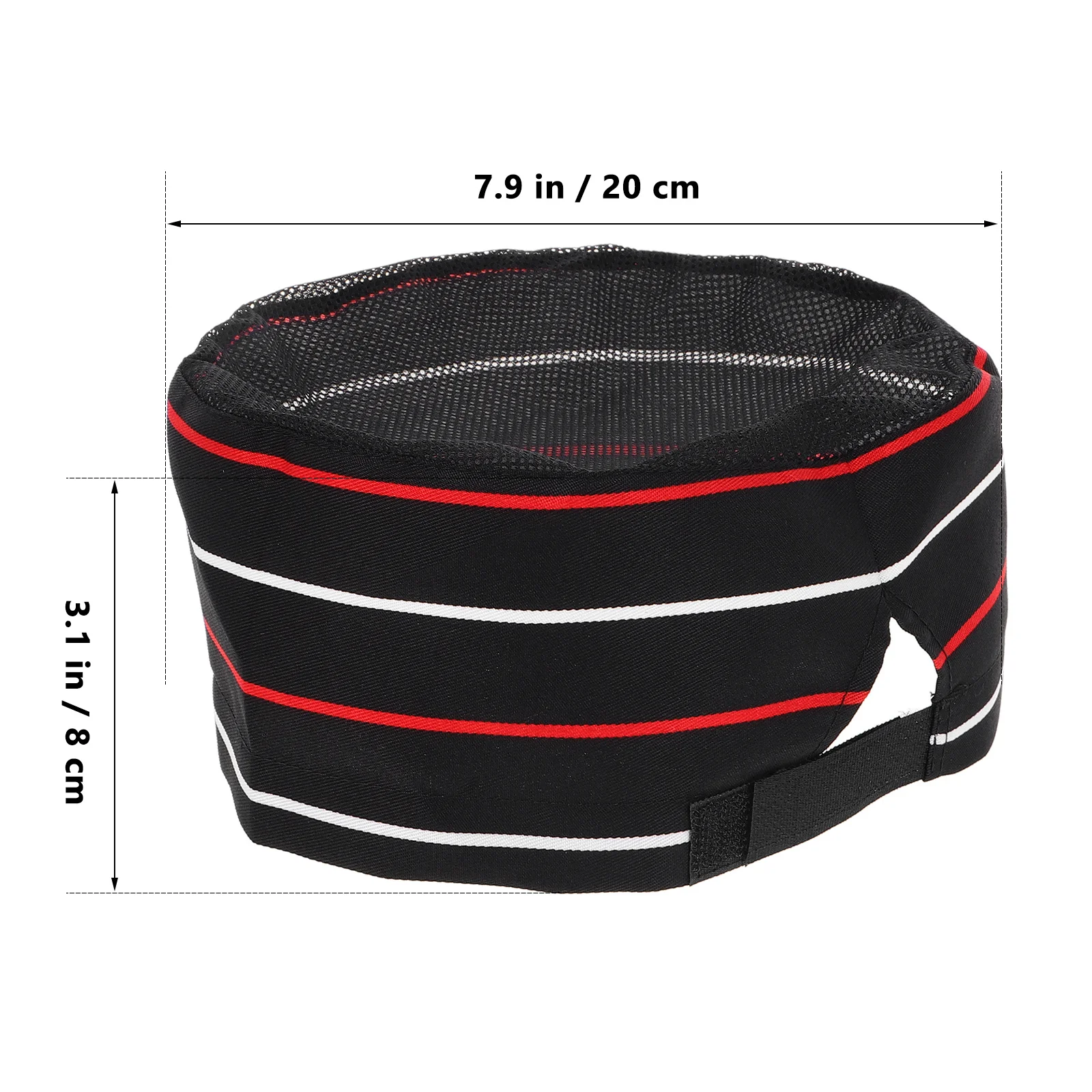 Comfortabele unisex koksmuts, ademend ontwerp voor heren, dames, maat verstelbaar, ideaal voor keuken, restaurant, hotel, thuis koken