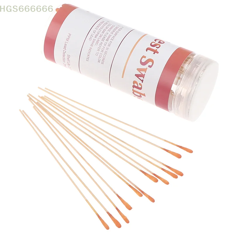 

The laboratory lead ion detection cotton swab lead detection kit can quickly detect 30 test cotton swabs within 30 seconds
