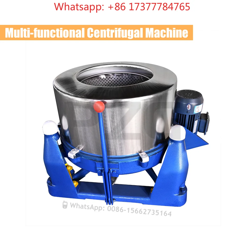Food Dehydrator Centrifugal Cabbage Dryer Green Vegetables Dewatering Machine Clothes Carpet Centrifugal Laundry Spin Extractor