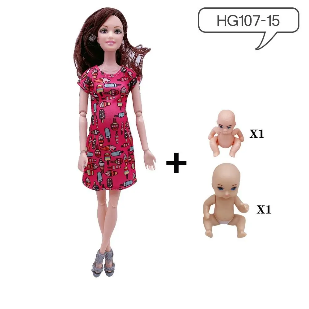 

Fashion Educational Mom Doll Active Joint Pregnancy BJD Doll Big Belly Multifunctional Childrens Toys Dolls Best Gift