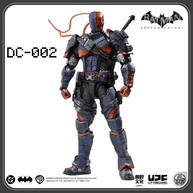 قريبا قريبا 1/12 مقياس جديد حقيقي LPZZ Deathstroke Arkham Knight DC002 عمل نموذج لجسم لعبة توضيح عالي جمع هدية