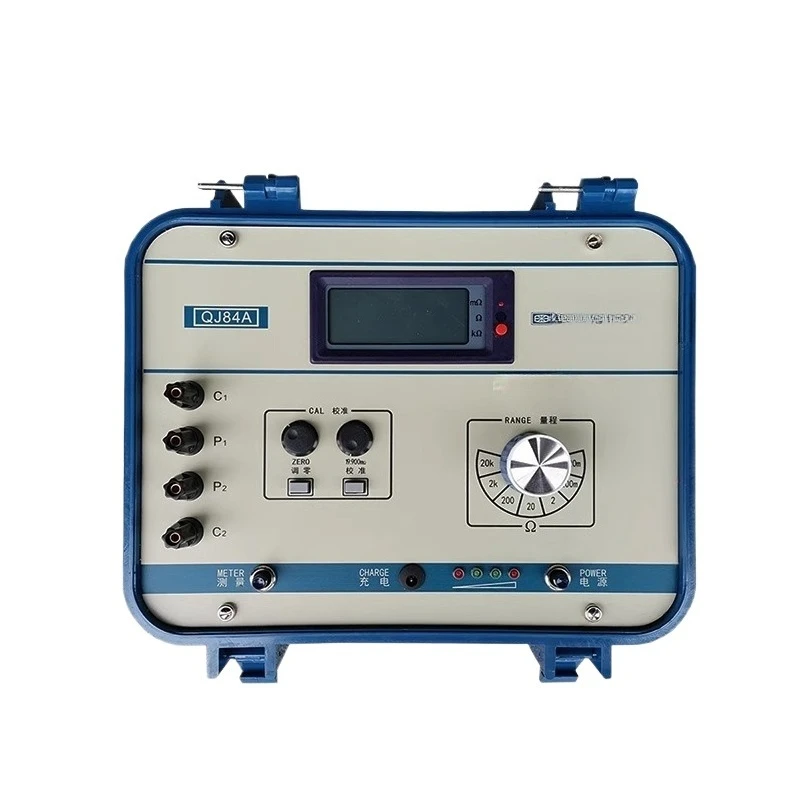 

Intelligent QJ84A digital DC double-arm bridge rechargeable battery dual-purpose