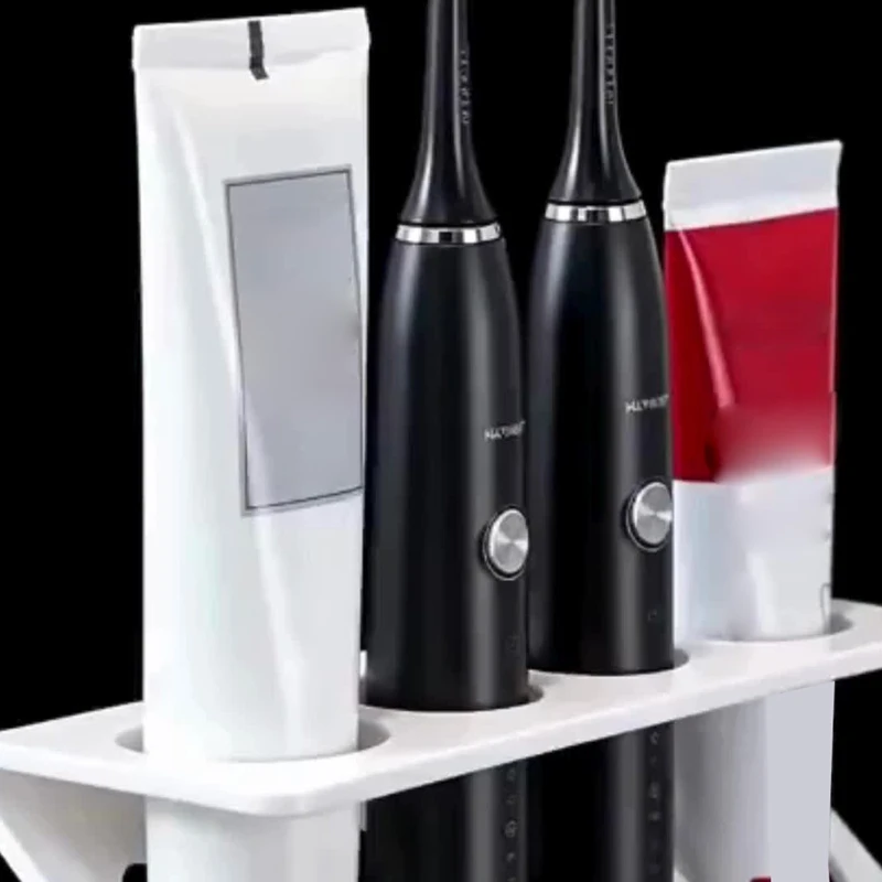 Electric Toothbrush Desktop Storage Rack Shaver Toothpaste Toiletries Z-shaped Household Bathroom Practical Items Storage Rack