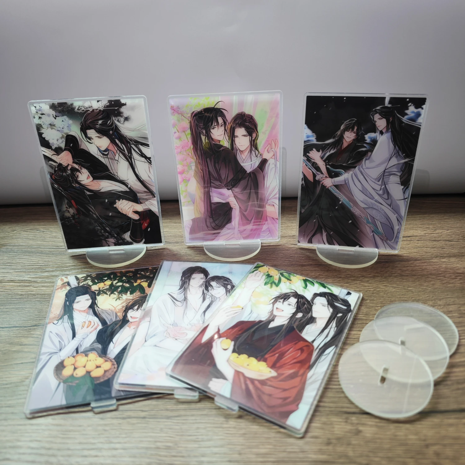 Аниме акриловая фигурка игрушка 15 см Mo Dao Zu Shi Wei Wuxian Lanwangji стоячая модель идеальный декор стола для фанатов аниме