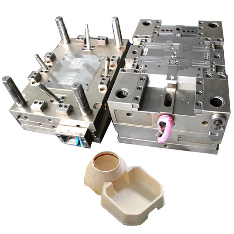 Small Plastic Injection Pet Slow Feeder Dog Bowl Custom Mould