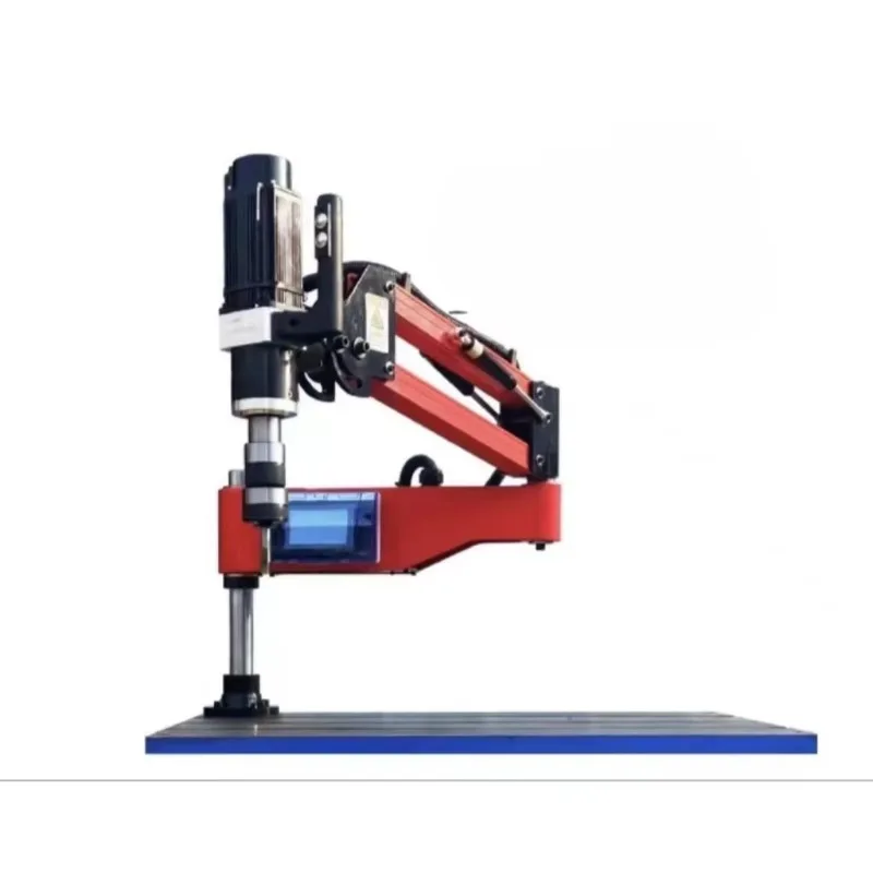 

M6-M30 2000w 156rpm Cnc Automatic Flexible Arm Nut Screw Servo Electric Tapping Machine 30 Drilling Machine Multifunctional 40