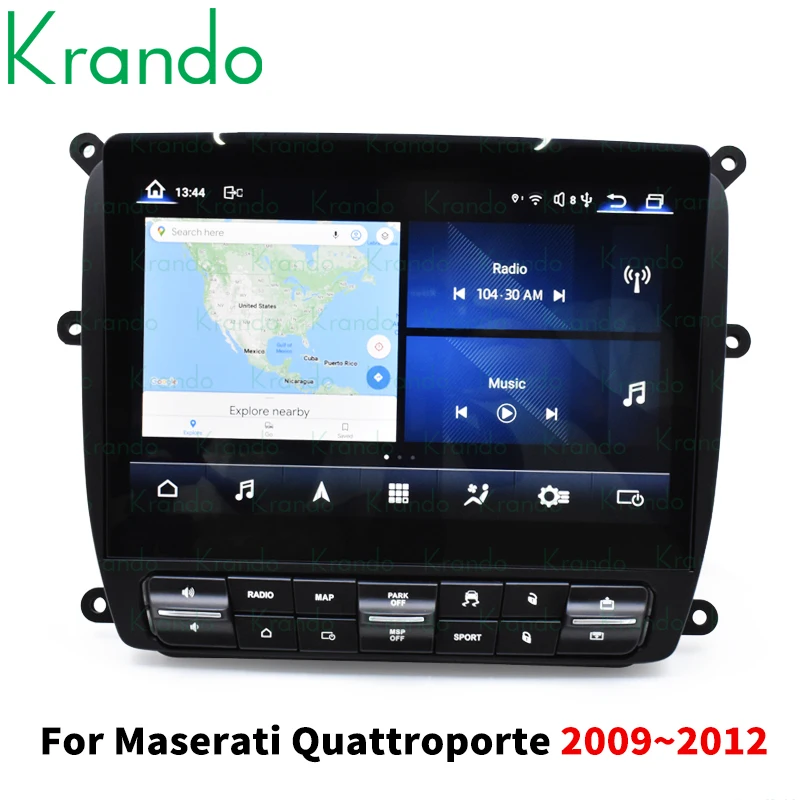 

Krando Android Car Radio For Maserati Quattroporte 2009-2012 Car Multimedia Video Player GPS 4G WIFI Navigation Stereo Radio