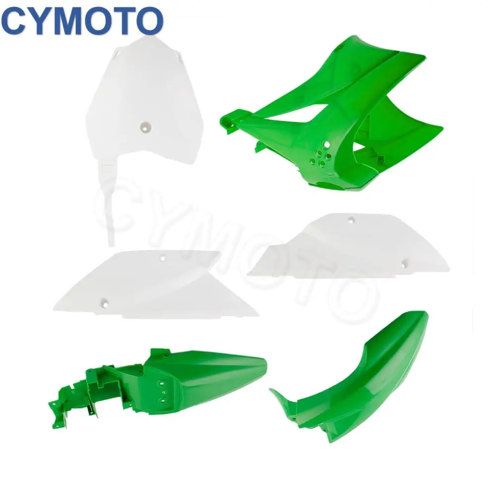 

For Kawasaki KLX 110 2010-2020 Bodywork Fairings kits Accessories Motorcycle Plastic Full Fairing Body Kit