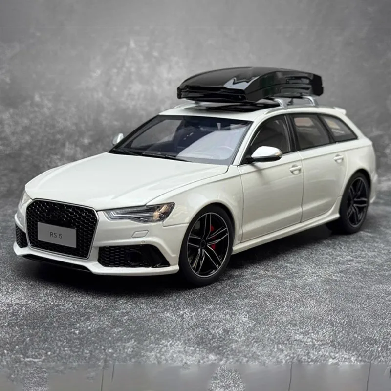 Diecast Original 1:18 Scale Audi RS6 AVANT C7 Wagon Car Alloy Car Model Static Display Collectible Toy Gift Decration Souvenir