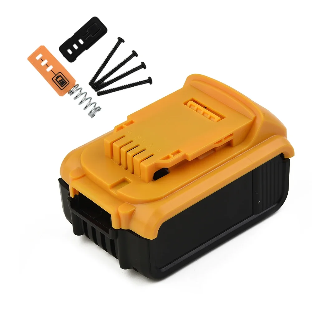 Li-Ion Battery Plastic Case Replacement For DeWalts 20V DCB201 DCB203 DCB204 DCB200 Power Tool Battery Shell Housing Case Part