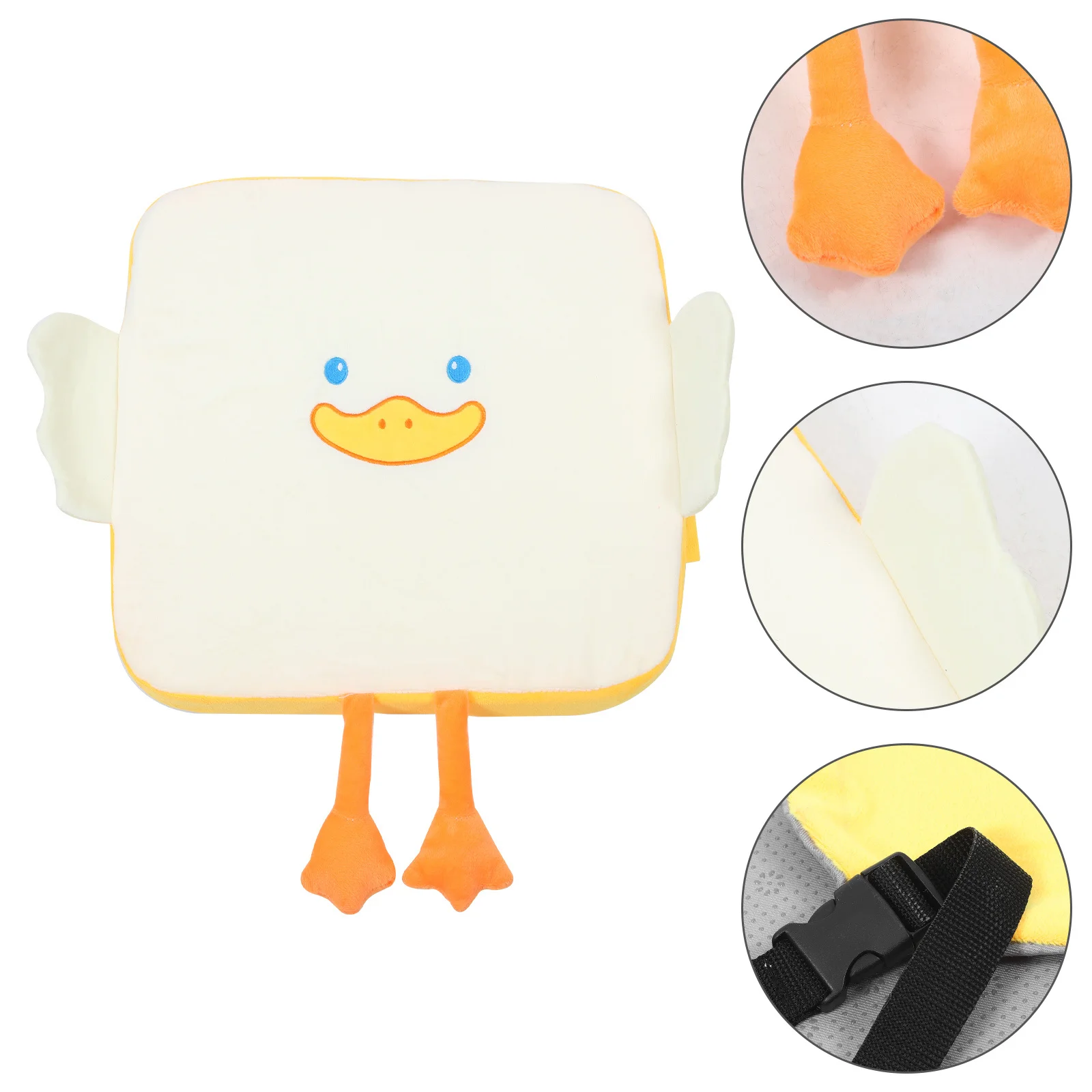Cojín de asiento elevador para niños, altura gruesa, antideslizante, suave, para silla alta, mesa de comedor, asiento elevador para niños pequeños