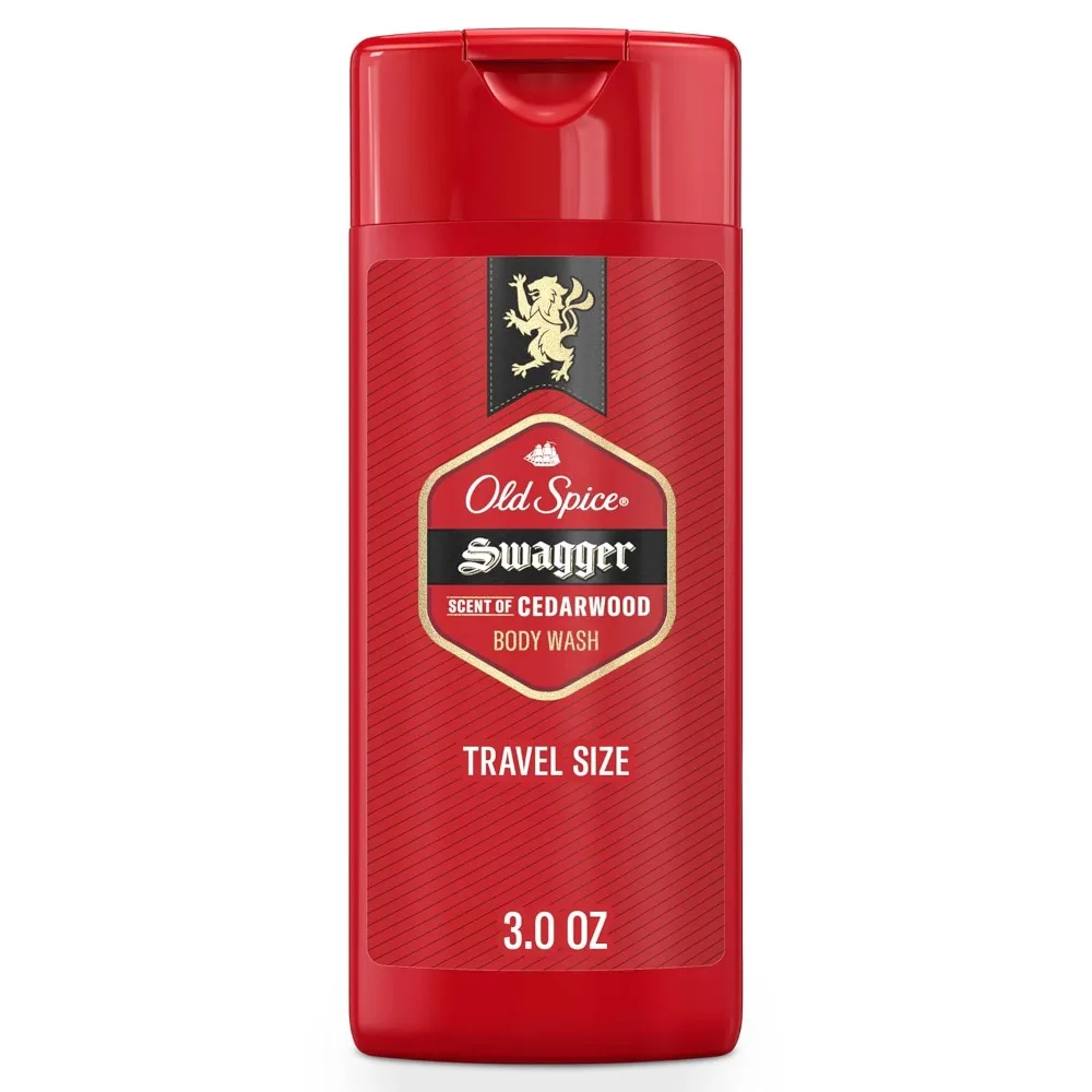 

Travel Size Refreshing Body Wash for Men 3X Defense 24 7 Shower Fresh Long Lasting Cedarwood Scent