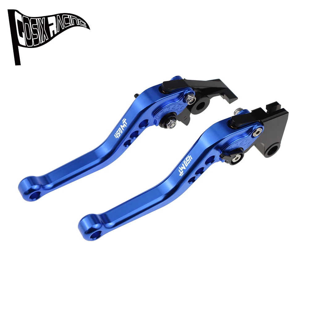 Short Brake Clutch Levers Fit for 450MT MT 450 2024-2025 Motorcycle CNC Accessories Adjustable Handle Set