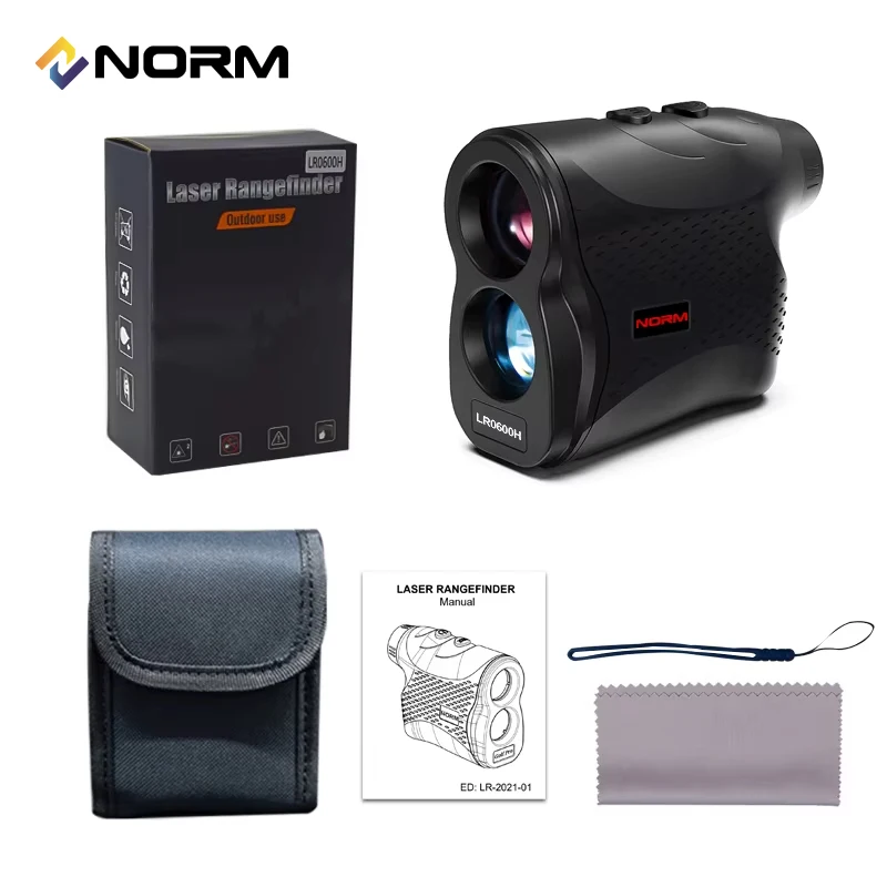 NORM 1500M Golf Laser Rangefinder Hunting OutdoorSport Survey 600M 900M 1200M 1500M Range