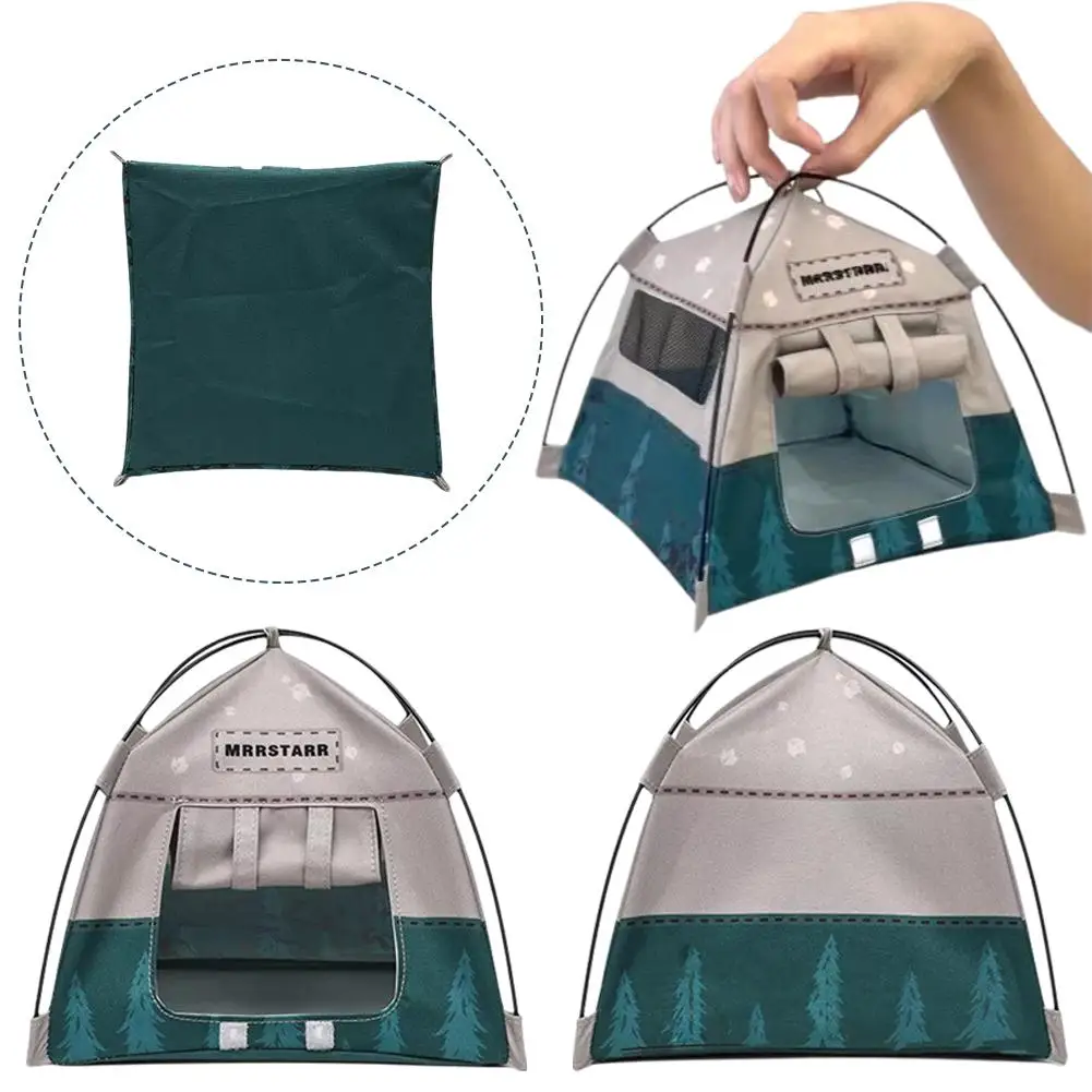 Miniature Camping Tent Mini House Toy Accessories For Cotton Dolls, Photographic Props For DIY Scenes, Cute Micro Decor Gift