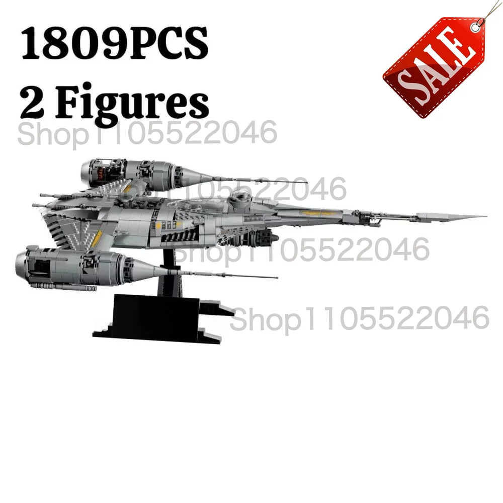 

2026 New N1 Starfighter Creative Brick Building Block Model Educational DIY Assembly Gift