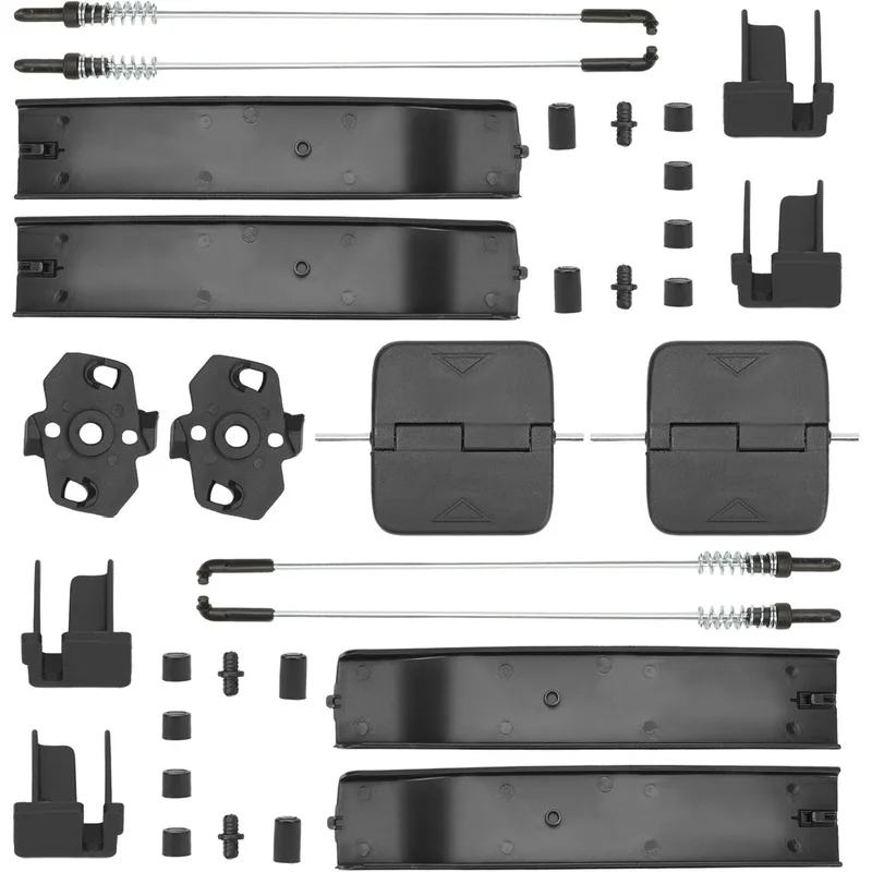 Super Sale 7H0847787A Sliding Window Glass Handle Latch Repair Kit for VW Multivan Caravelle T5 2003-2015 Transporter T6 2015+