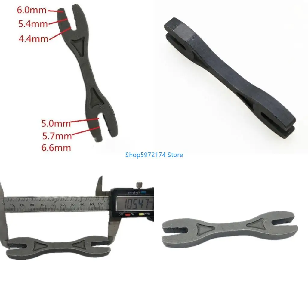 Y3NB Motorcycle Spoke Wrench for Key Tool Six In Universal Fit Lightweight Comp
