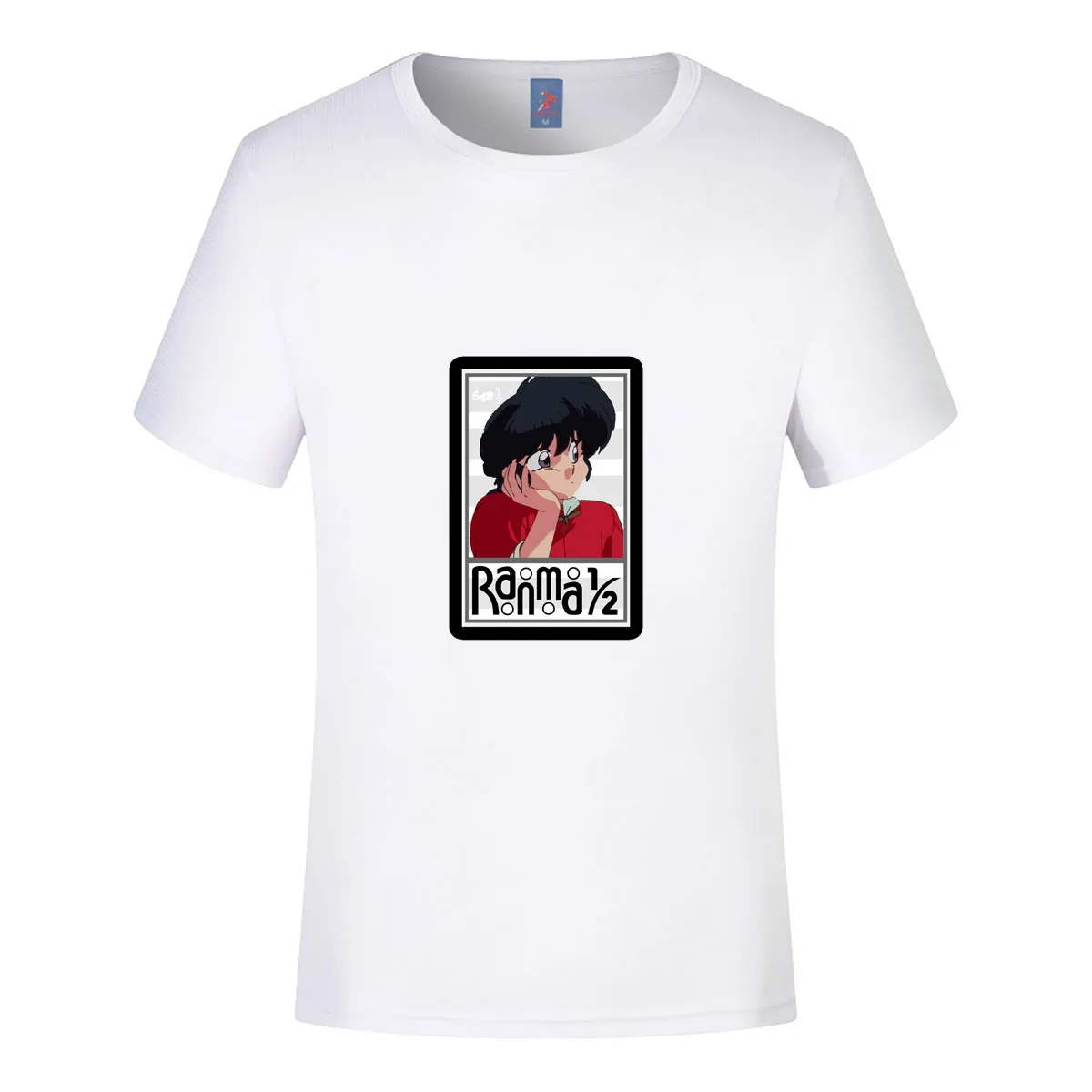 Ranma ½ Printed T-shirt Japanese Manga Men Women Summer Fashion Clothing Casual Streetwear Cotton Tops