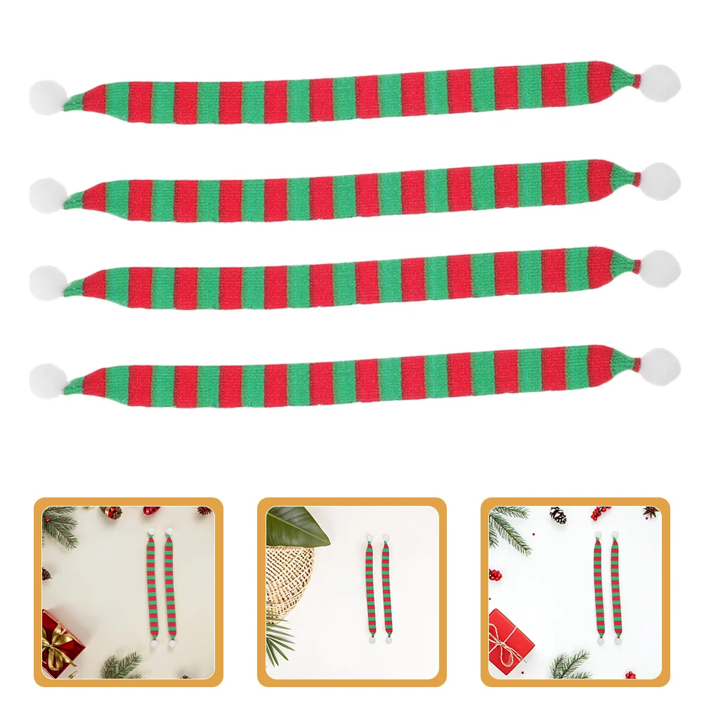 

2759303869534612 DIY Mini Scarfs Tiny Scarf Funny Scarves Holiday Scarves Holiday Decorations Xmas Tree Hanging Ornaments