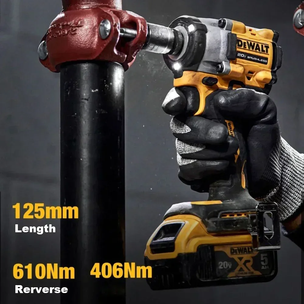 Dewalt Heavy Duty DCF922 Cordless Impact Wrench Brushless 20v High Torque 406/610Nm(Reverse) 2500rpm 3550ipm Universal 18v