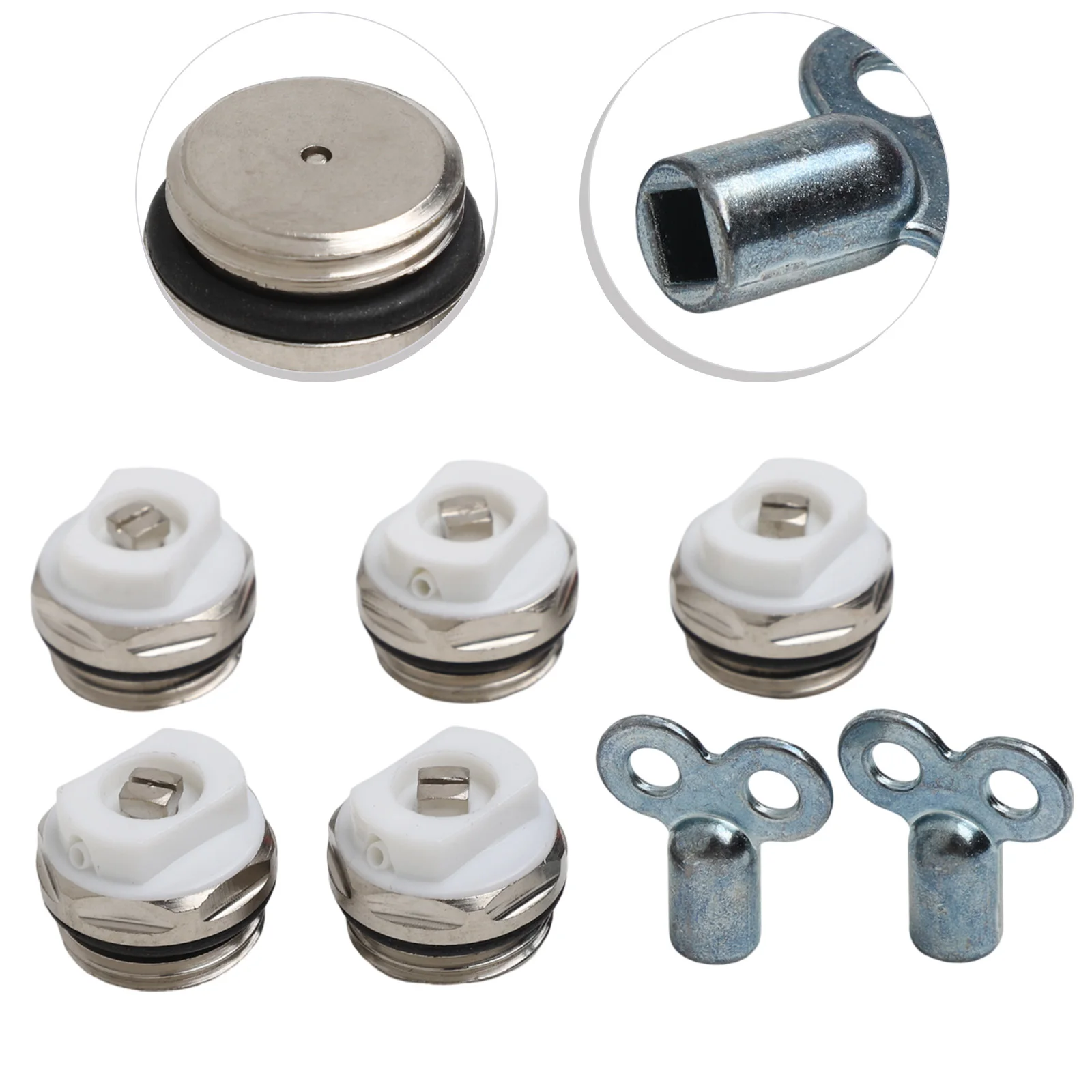 

Heat Sheet Exhaust Valve With Exhaust Key 5 Radiator Vent Valves With 2 Key Radiator Vent Valves Manual Heating Valve