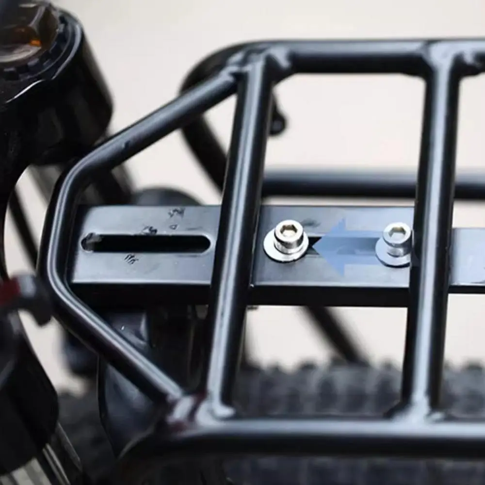 1 stücke Fahrrad Zyklus Front Rack Heavy Duty Stahl Radfahren Front Halterung Gepäck Regal Fracht Rack Mountainbike Front Rack – Detail 4