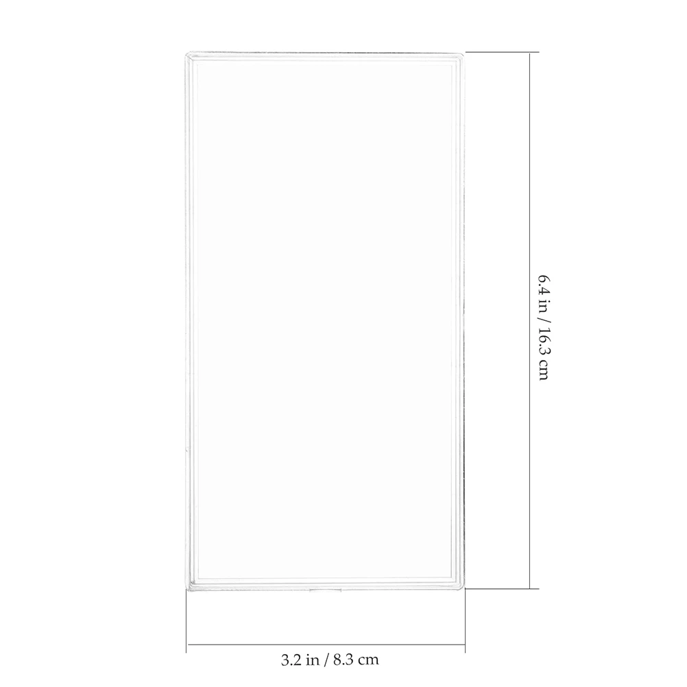 8pcs Banknote Case for Paper Money Storage Coin Dollar Bill Protector Case For Banknote Collector Gifts Dust Proof