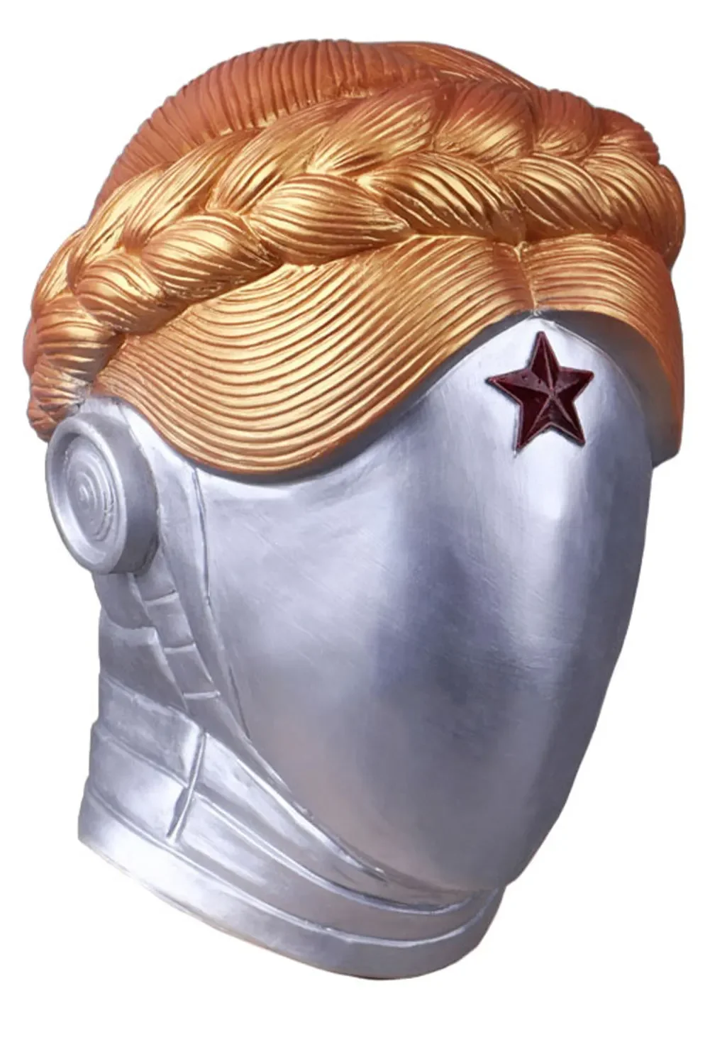 Robot Tweeling Dixie Masker Cosplay Kostuum Accessoires Spel Atomic Hart Rollenspel Fantasia Hoofddeksels Vrouwen Halloween Maskerade