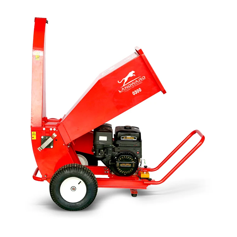 

Self-Propelled Gasoline Tree Branch Crusher Small Tree Branch Shredder 15 HP Mini Efficient Wood Cutting Machine Customized Sale