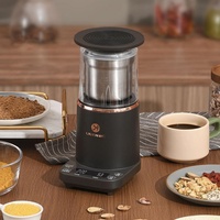 220V Weighable 304 Stainless Steel Electric Coffee Grinders Grinder with Weight Function Multi Purpose for Grains Spices