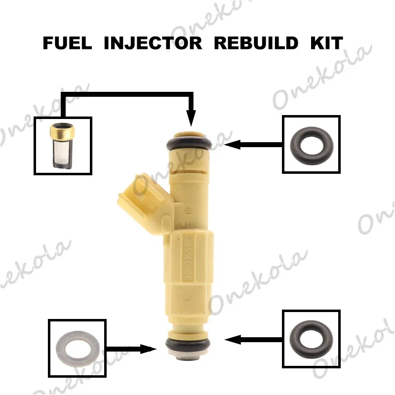 Ремкомплект топливной форсунки Orings Фильтры для MAZDA MPV 2000-2001-2,5L V6 0280155861