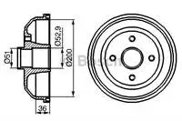 986477134 rear brake drum for CORSA C (ABS HARIC)