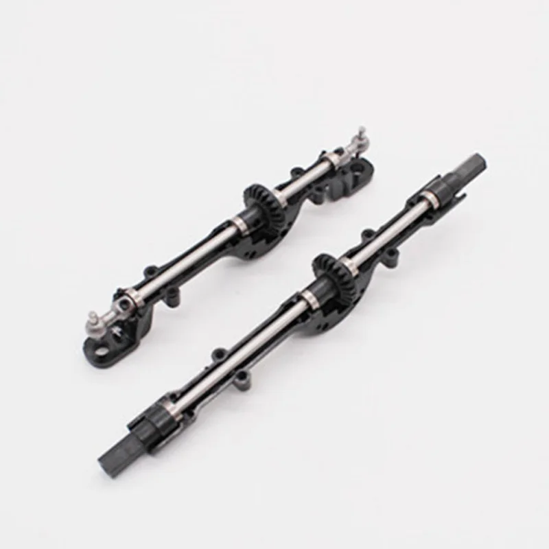 Upgrade Metal Gear Bridge Axle For WPL B1 B-1 B14 B-14 B24 B-24 C14 C-14 C24 C-24 RC Car Spare Parts Metal Front Rear Axle Gear