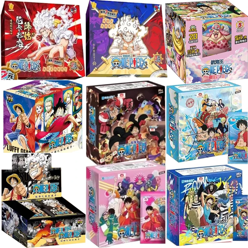 Anime Figura Flash Cards, Bronzing Deluxe Edição Colecionável, Novo cartão de One Piece Original, Luffy, Zoro, SSR, Limited