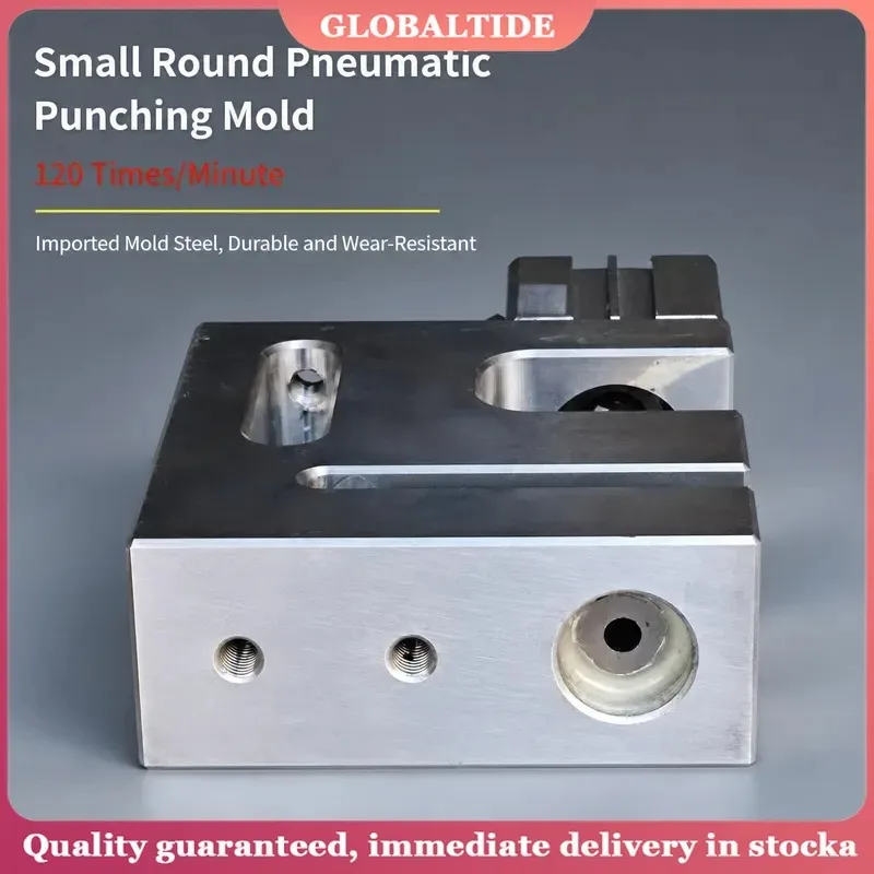 High Speed Pneumatic Plastic Bag Punching Machine Extended Small Round Hole Puncher for Film Making Equipment Automatic