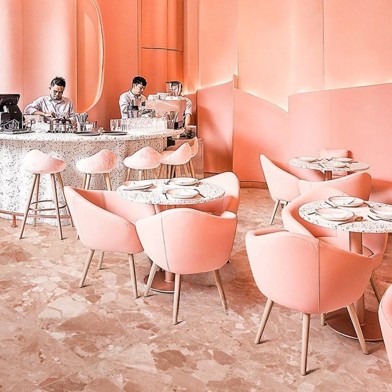 Pink Large Particle Terrazzo Tiles 600x1200 Heavy Texture Workwear Store Floor Tiles Feature Wall Tiles