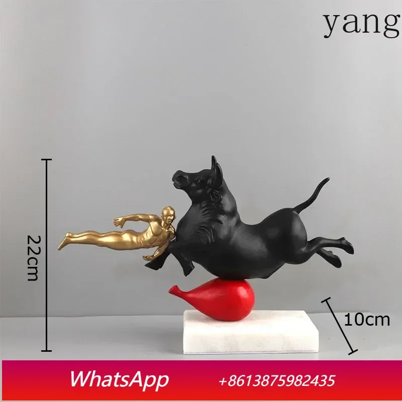 

LH marble base decoration modern craft desktop abstract artwork decoration