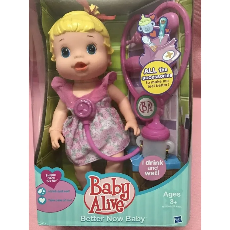 [Lustig] 35 cm Simulation Mode Kann Wasser Trinken Kann Pee Diagnose Die Puppe Modell Arzt Reborn Baby Puppen mädchen Geschenk