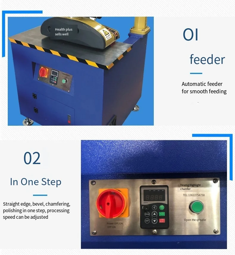 Multifunction Acrylic Chamfer Bevel Edge Polisher Polishing And Edge Sanding Automatic Acrylic Edge Polishing Machine