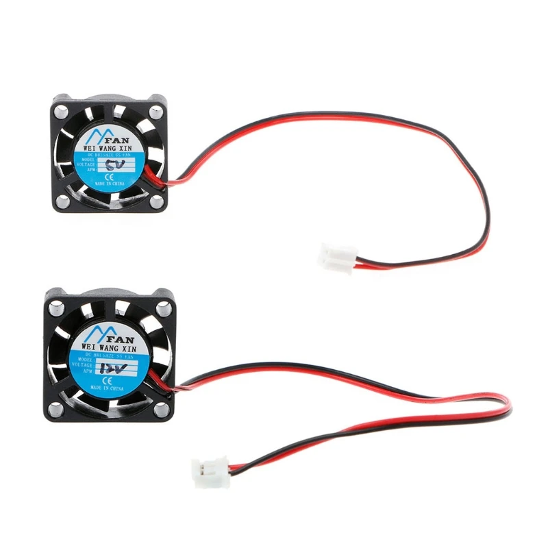 for DC Brushless Fan 25mm Cooling 2507 for DC 5/12V 0.2A Cooler Fan 25x25x7mm 2P