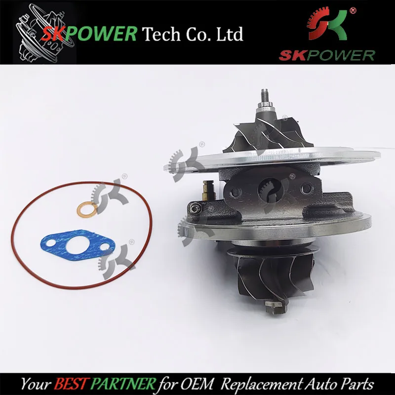 

454191 Турбинный картридж Turbo CHRA GT2256V для BMW 530D 184 л.с. 135 кВт 3.0L (E39) M57 D30 1998 — сердечник турбокомпрессора 116522489079