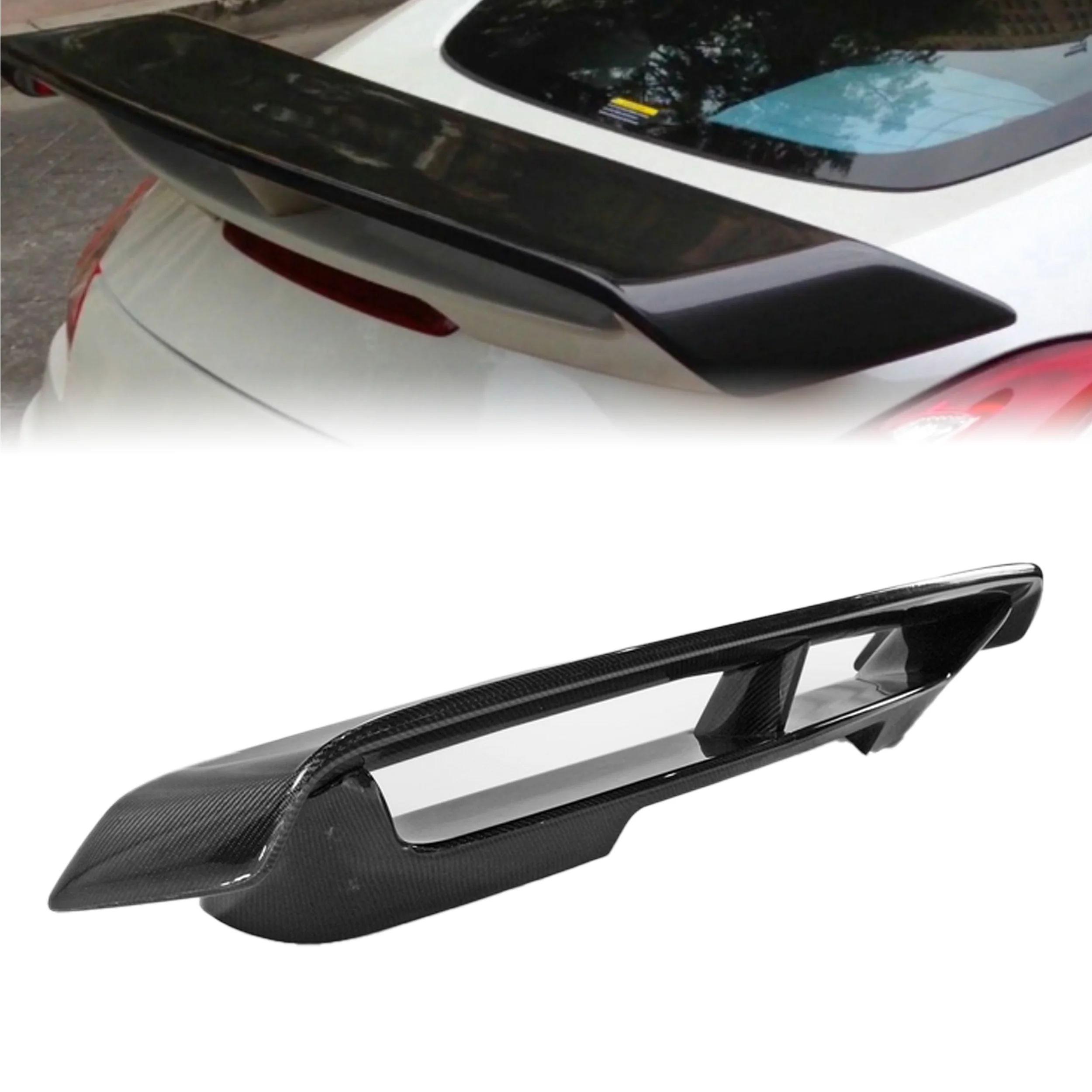 

Applicable toFor Nissan 2009-2018 370Z Z34 NIS2 Style Rear Spoiler