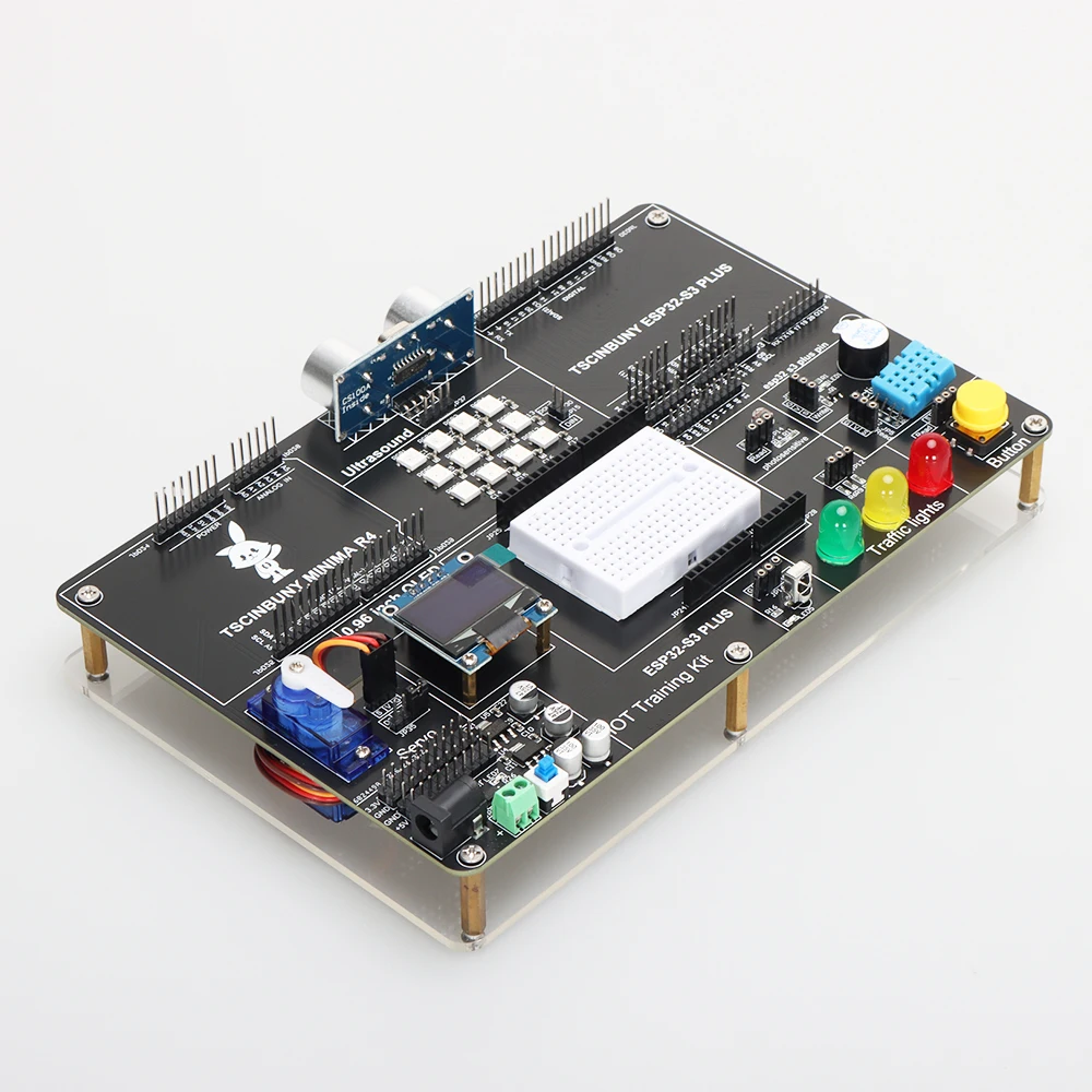 Tscinbuny Starter Automation Kit per programmazione Arduino Kit professionale completo progetto elettronico Kit di formazione per adulti