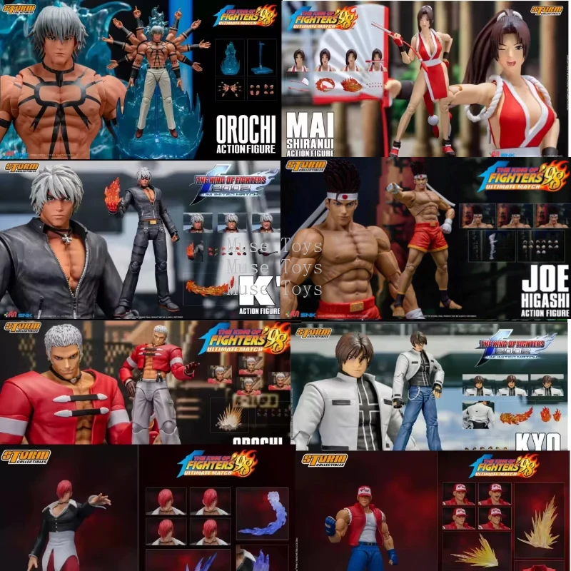 

Оригинальные в наличии Storm Toys 1/12 Storm Toys ST Original The King of Fighters 98 Ultimate Полный набор для 6-дюймовой экшн-фигурки