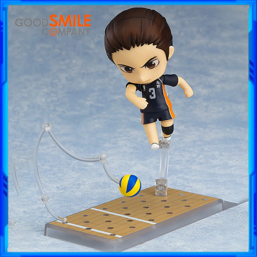 

In Stock Original Good Smile Nendoroid 914 Haikyuu!! Asahi Azumane GSC Anime Action Figures Model Toys